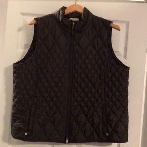 Talbots quilted vest